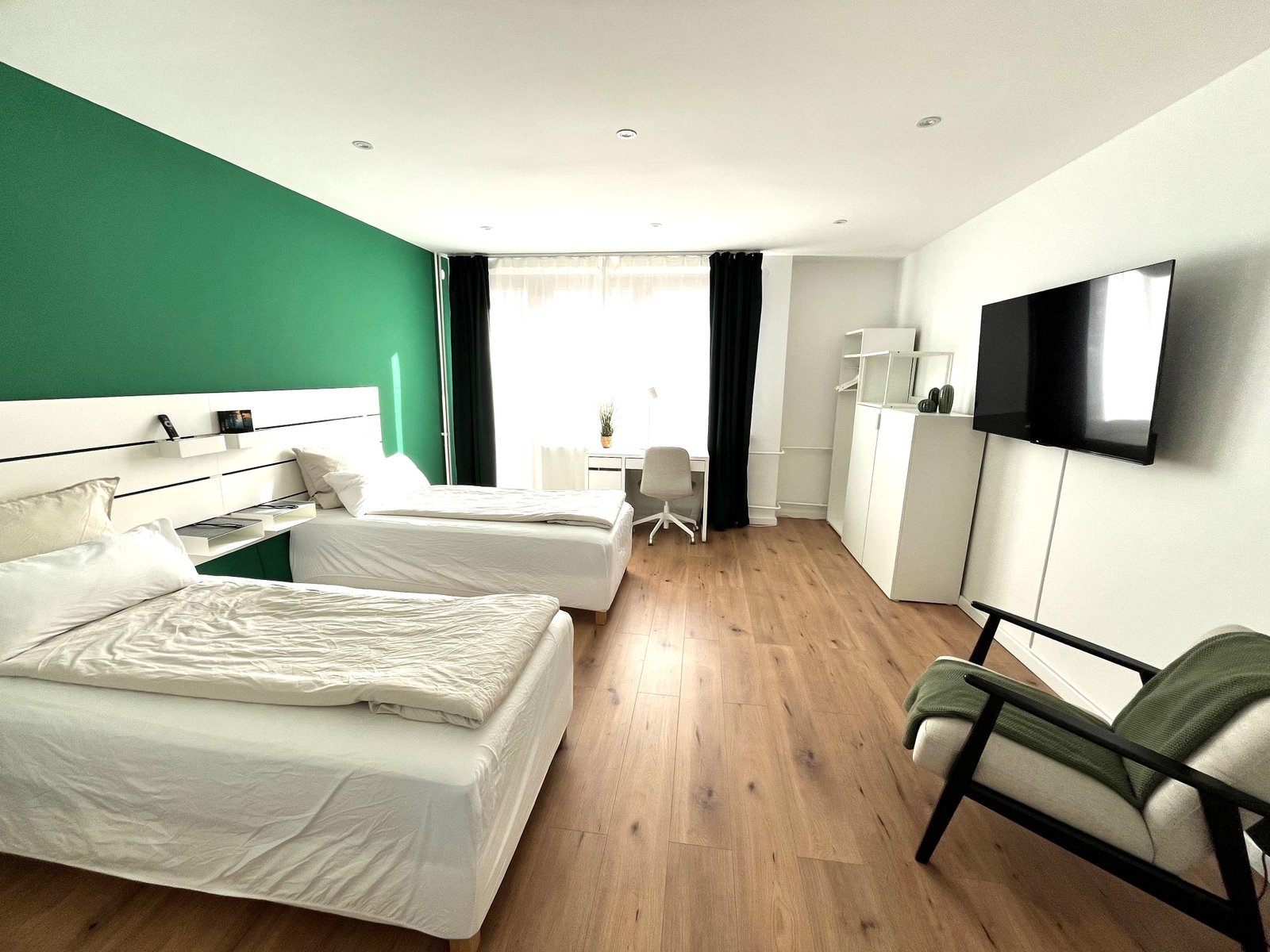 3-Zimmer Bergkristall Grünes Zimmer 3